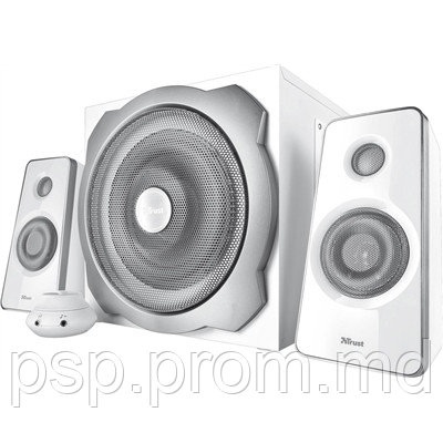 Компьютерная Акустика TRUST Tytan 2.1 Subwoofer Speaker Set white - фото 1 - id-p3532385