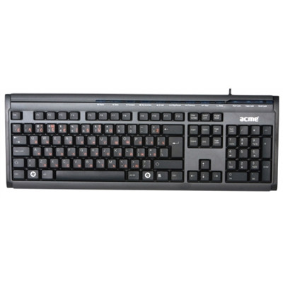 Клавиатура ACME Multimedia Keyboard KM03 USB Grey - фото 1 - id-p3532263
