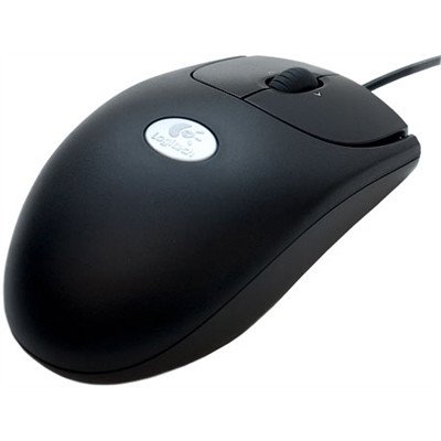 Компьютерная мышь LOGITECH RX250 Optical Mouse (черная) PS2/USB, OEM - фото 1 - id-p3532496