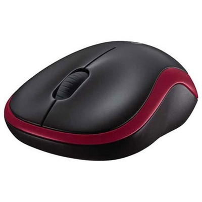 Компьютерная мышь LOGITECH Wireless Mouse M185 RED,EER2 - фото 1 - id-p3532500