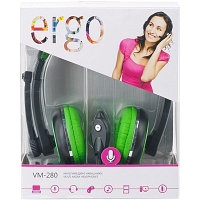 Наушники ERGO VM-280 Green