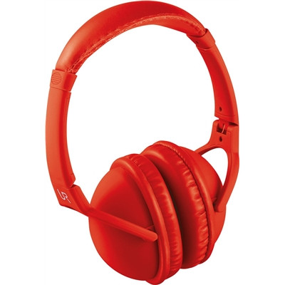 Наушники TRUST Urban Revolt Duga Headset red - фото 1 - id-p3533201