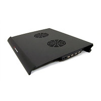 Подставка для ноутбука ESPERANZA EA110"Mistral", алюминий, 2 x вентилятора, 4 USB