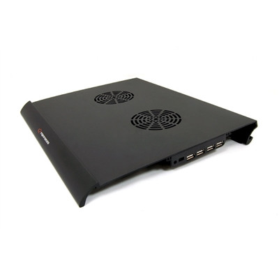 Подставка для ноутбука ESPERANZA EA110"Mistral", алюминий, 2 x вентилятора, 4 USB - фото 1 - id-p3533430