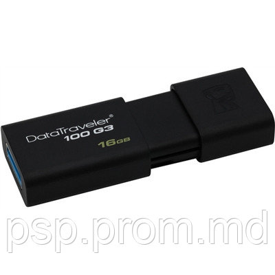 Флешка KINGSTON DT100 G3 16GB USB 3.0 - фото 1 - id-p3534380