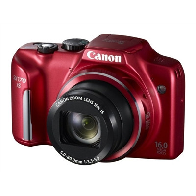 Цифровой Фотоаппарат CANON PowerShot SX170 IS Red - фото 1 - id-p3534612