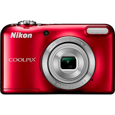 Цифровой Фотоаппарат NIKON Coolpix L29 Red - фото 1 - id-p3534621