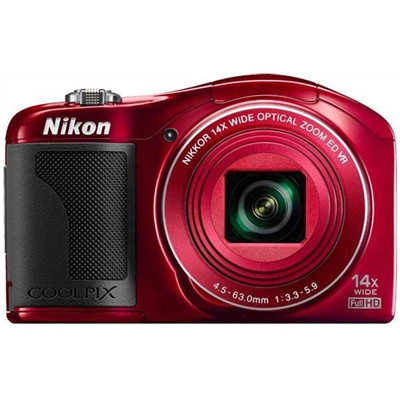 Цифровой Фотоаппарат NIKON Coolpix L610 Red - фото 1 - id-p3534625