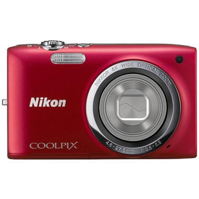 Цифровой Фотоаппарат NIKON Coolpix S2700 Red + Миска - фото 1 - id-p3534634