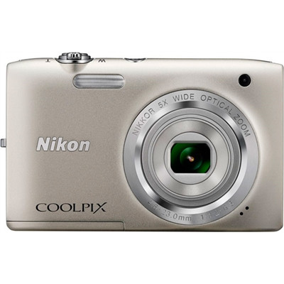 Цифровой Фотоаппарат NIKON Coolpix S2800 Silver - фото 1 - id-p3534636