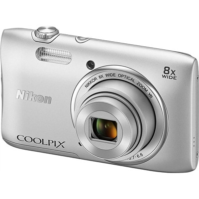 Цифровой Фотоаппарат NIKON Coolpix S3600 Silver - фото 1 - id-p3534639
