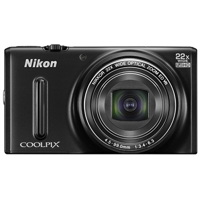 Цифровой Фотоаппарат NIKON Coolpix S9600 Black - фото 1 - id-p3534640