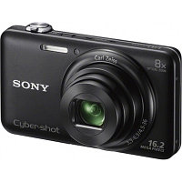 Цифровой Фотоаппарат SONY Cybershot DSC-WX80 Black+4Gb