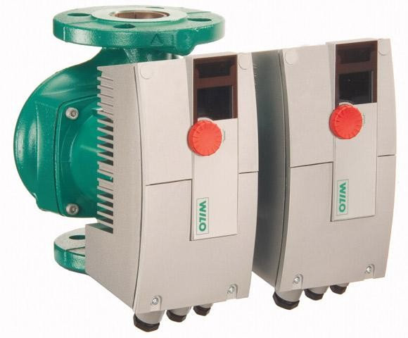 Сдвоенный циркуляционный насос с мокрым ротором Серия Wilo Stratos-D ...