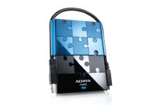750Gb 2.5", USB3.0, ADATA DashDrive HV610, Puzzle Patterns Black/Blue, 5400RPM, 480MB/sec, 8MB cache - фото 1 - id-p3554392