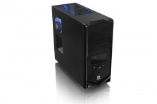 Thermaltake V4 VM30001W2Z BlacX Edition, MiddleTower ATX, 1-coolers, Audio&2xUSB2.0, Transparent SidePanel, Black - фото 1 - id-p3554422