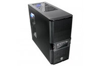 Thermaltake V3 VL84521W2E Black Edition, MiddleTower ATX, 450W PFC, 1-cooler, Audio&2xUSB2.0, Transparent SidePanel, Black
