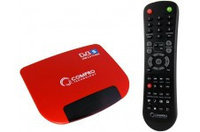 COMPRO VideoMate S700 Satellite TV Box, Stereo, MPEG-1/2/4, TimeShift, w/Remote Control, USB2.0