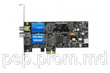 COMPRO VideoMate S800F Dual DVB-S + Hybrid TV/FM/Capture card, Stereo, MPEG-1/2/4, PIP/POP, TimeShift, PCI-Ex, w/Remote Control - фото 1 - id-p3554515