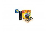 COMPRO VideoMate E850F Hybrid TV/FM/Capture card, NXP SAA7163, w/PowerUp, Stereo, w/Hardware MPEG-1/2/4, PIP/POP, TimeShift, PCI-Ex, w/Remote Control