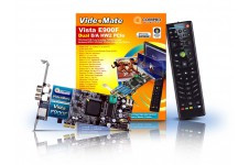 COMPRO VideoMate E900F Dual Hybrid TV/FM/Capture card, NXP SAA7164, w/DualTuner, w/PowerUp, Stereo, w/Hardware MPEG-1/2/4, PIP/POP, TimeShift, PCI-Ex - фото 1 - id-p3554518