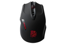 Black MO-BLK002DT ExtremeGaming Laser, 4000dpi, 64Kb, Weight-In Design, LowFriction Movement Design, Rubber-Coating, Scroll, 6-MacroKeys, USB, Black - фото 1 - id-p3554631