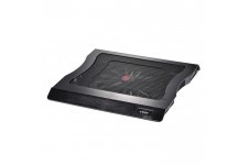 Spire SP-NC342-BK Notebook Cooling Pad, 2xUSB port, 1x200mm silent Fan/600RPM/19.1dBA, 12"-17" laptops size, Black, USB - фото 1 - id-p3554852
