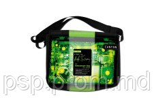 Canyon CNL-NB09X Laptop Bag, Messenger X-Ray, 15.6", Size:38*4.5*28 cm, Nylon, Black/Green - фото 1 - id-p3554865