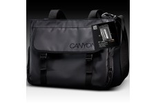 Canyon CNL-MBNB14 Laptop Bag, Shoulder, 15.6, Size: 35*4*26 cm, Polyvinyl Chloride, Black - фото 1 - id-p3554869