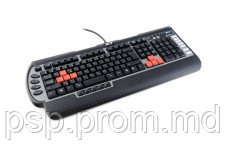A4Tech G-800MU 3X-Fast Gaming, 7-Hot Keys, Quick 4-Speed, WaterproofDesign, 8 Color Robber keycap, Black, USB - фото 1 - id-p3554716