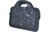 E.Box EQS32014R Laptop Bag, 14.1", Size: 36*2*28 cm, (Black)