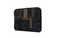 G-Cube GNJD-813B Geometric Laptop Sleev Bag, 13-14.1", Size: 36.5*5.5*27.5 cm, (Black)