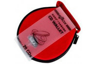 E.Box EWQ6220 CD Bag 20cds (Red)