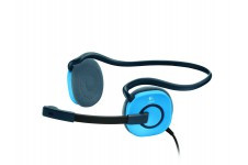 Logitech PC Headset H130 (20-20kHz, 96dB/ 100-16kHz, 44dB, 2.4m) w/microphone, Sky Blue - фото 1 - id-p3555153