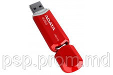 8Gb USB3.0 Flash Drive ADATA, DashDrive UV150, red (Read-90MB/s, Write-20MB/s), Slimmer&Smaller - фото 1 - id-p3555217