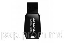 16Gb USB2.0 Flash Drive ADATA, DashDrive UV100, black (Read-18MB/s, Write-5MB/s), Slimmer&Smaller - фото 1 - id-p3555224