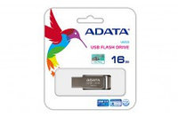 16Gb USB3.0 Flash Drive ADATA, DashDrive UV131, grey (Read-100/s, Write-50MB/s), Metal Case, Chromium Grey