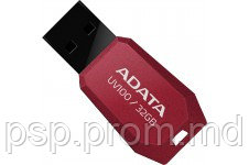 32Gb USB2.0 Flash Drive ADATA, DashDrive UV100, red (Read-18MB/s, Write-5MB/s), Slimmer&Smaller - фото 1 - id-p3555259