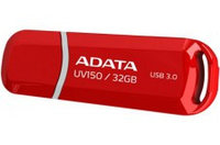 32Gb USB3.0 Flash Drive ADATA, DashDrive UV150, red (Read-90MB/s, Write-20MB/s), SmarterDesign