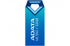 32Gb USB2.0 Flash Drive ADATA, DashDrive UC510, blue (Read-18MB/s, Write-5MB/s), Featherlight Durability - фото 1 - id-p3555266
