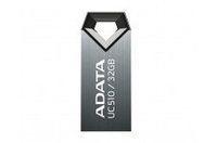 32Gb USB2.0 Flash Drive ADATA, DashDrive UC510, titanium (Read-18MB/s, Write-5MB/s), Featherlight Durability
