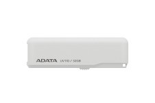 32Gb USB2.0 Flash Drive ADATA, DashDrive UV110, white (Read-18MB/s, Write-5MB/s), Retractable - фото 1 - id-p3555268