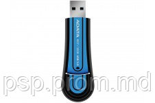 32Gb USB3.0 Flash Drive ADATA, Superior S107, blue (Read-100MB/s, Write-25MB/s), Rubber, Waterproof - фото 1 - id-p3555276