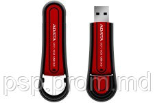 32Gb USB3.0 Flash Drive ADATA, Superior S107, red (Read-100MB/s, Write-25MB/s), Rubber, Waterproof - фото 1 - id-p3555277