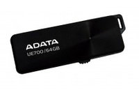 64Gb USB3.0 Flash Drive ADATA, Dash Drive Elite UE700, black (Read-190MB/s, Write-50MB/s), Retractable USB