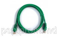 PP12-1M/G UTP Patch cord cat.5E, 1m (Green) - фото 1 - id-p3555334