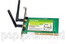TP-Link TL-WN851ND, Wireless LAN, 300Mbps, Atheros, PCI, 2xDetachable Antena - фото 1 - id-p3555363