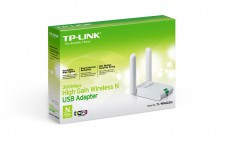 TP-Link TL-WN822N, Wireless LAN, 300Mbps, Atheros, QSS button, USB extension cable, 2xFixed Antenna - фото 1 - id-p3555366