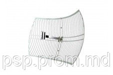 TP-Link TL-ANT2424B, Wireless Antenna, 2.4GHz, 24dBi, N-type connector, Outdoor, Grid - фото 1 - id-p3555382