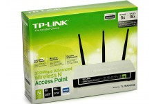 TP-Link TL-WA901ND, Wireless Access Point, 300Mbps, 3Detachable Antena (4dBi) - фото 1 - id-p3555388